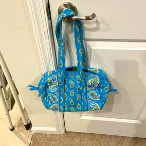 Blue Paisley Vera Bradley Shoulder Bag